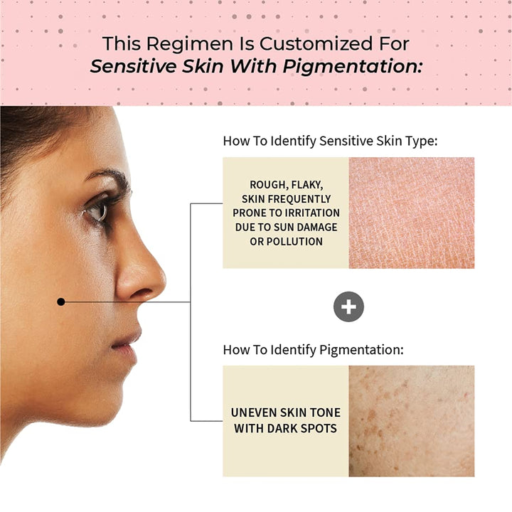 Pigmentation Skin Care Regimen For Sensitive Skin