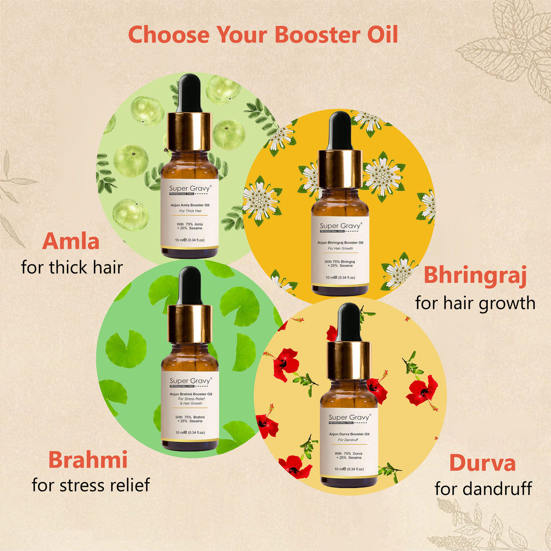 Arjun Brahmi Booster Oil For De-Stress X Hair Growth 10ml