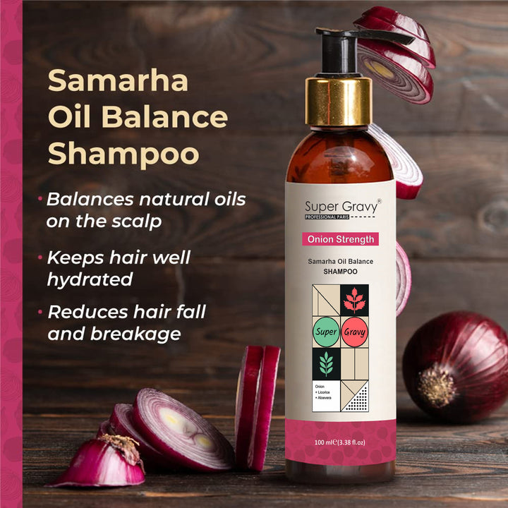 Samarha Oil Balance Shampoo For Oily Hair + Dandruff