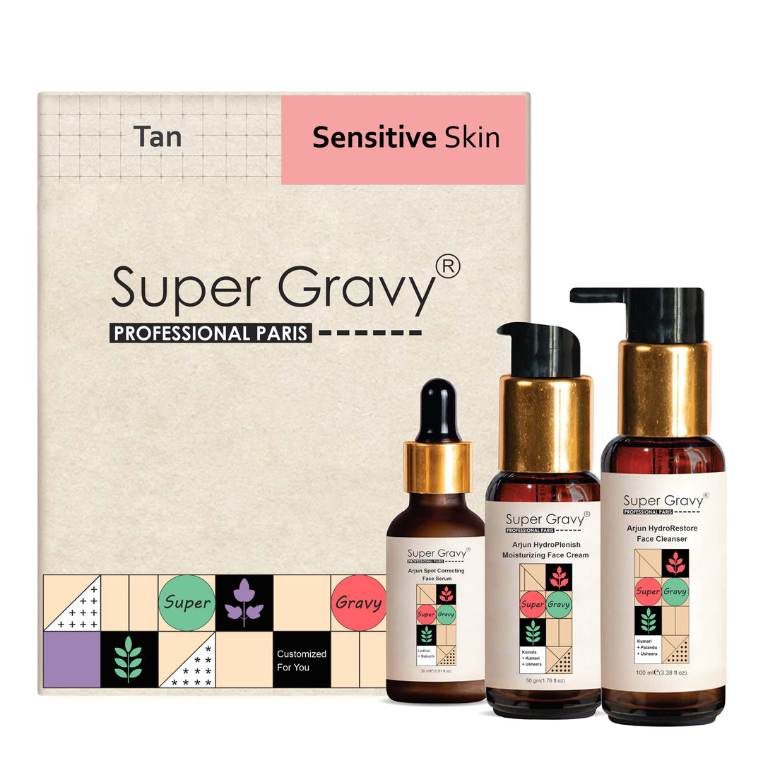 Anti Tan Skin Care Regimen For Sensitive Skin