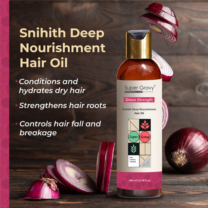 Snihith Deep Nourishment Hair Oil For Oily Hair